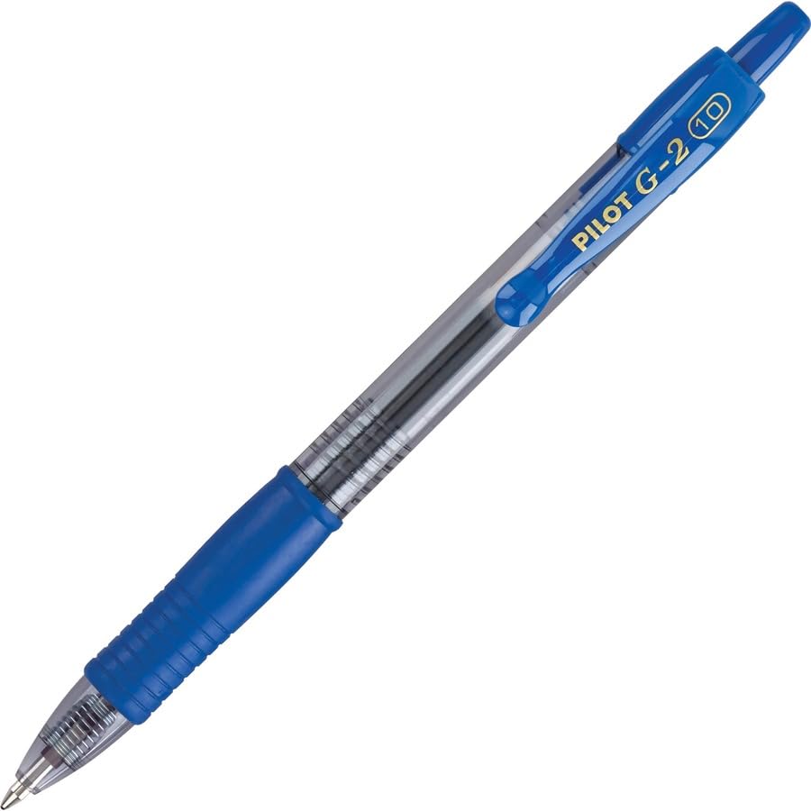 PILOT G2 retractable mechanism shown mid-click for safe pocket storage