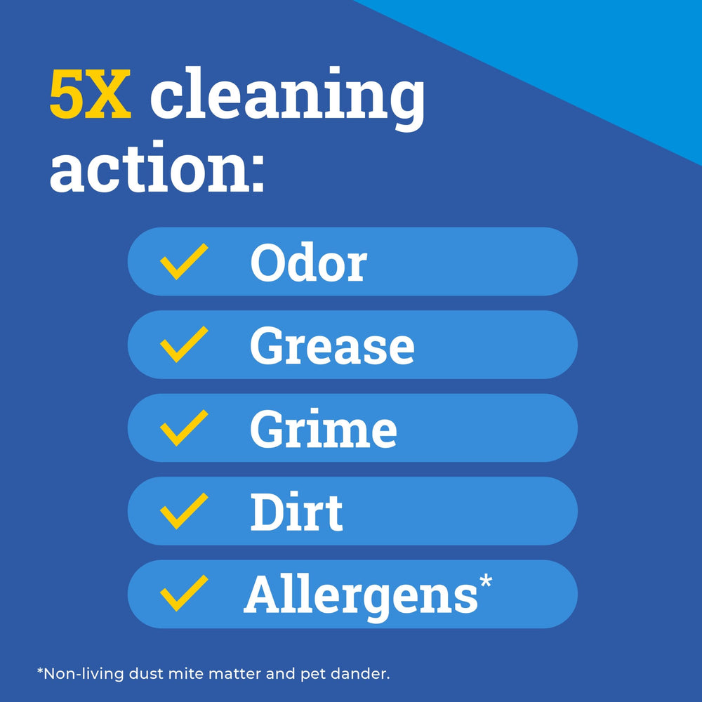 Pine-Sol used in spray bottle showing quick surface cleaning benefit