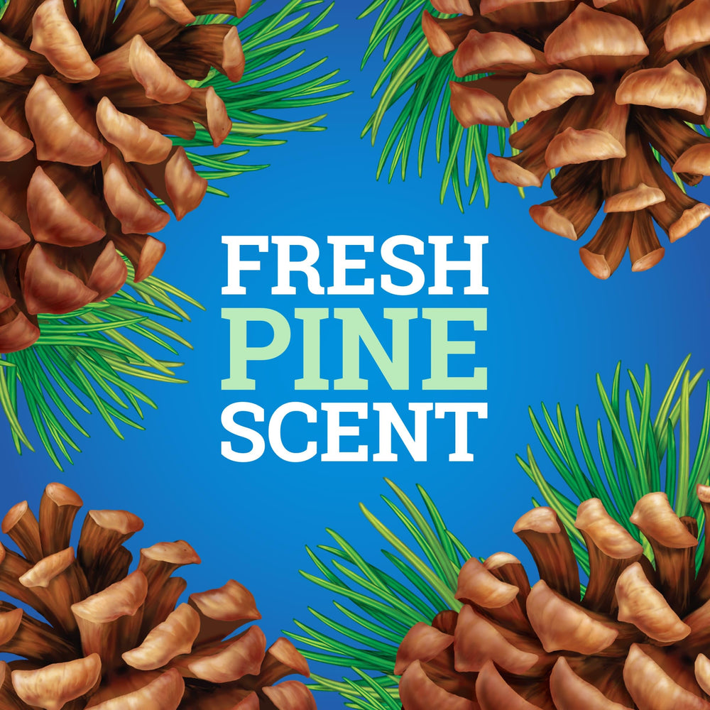 Pine-Sol cleaning stainless steel surface leaving nonsticky finish benefit
