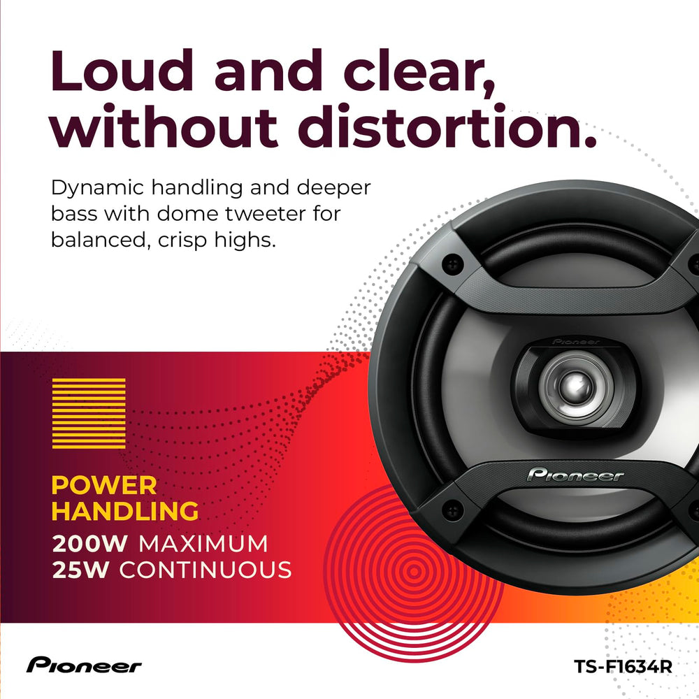 PIONEER mounting holes and connector view for fast, secure factory replacement
