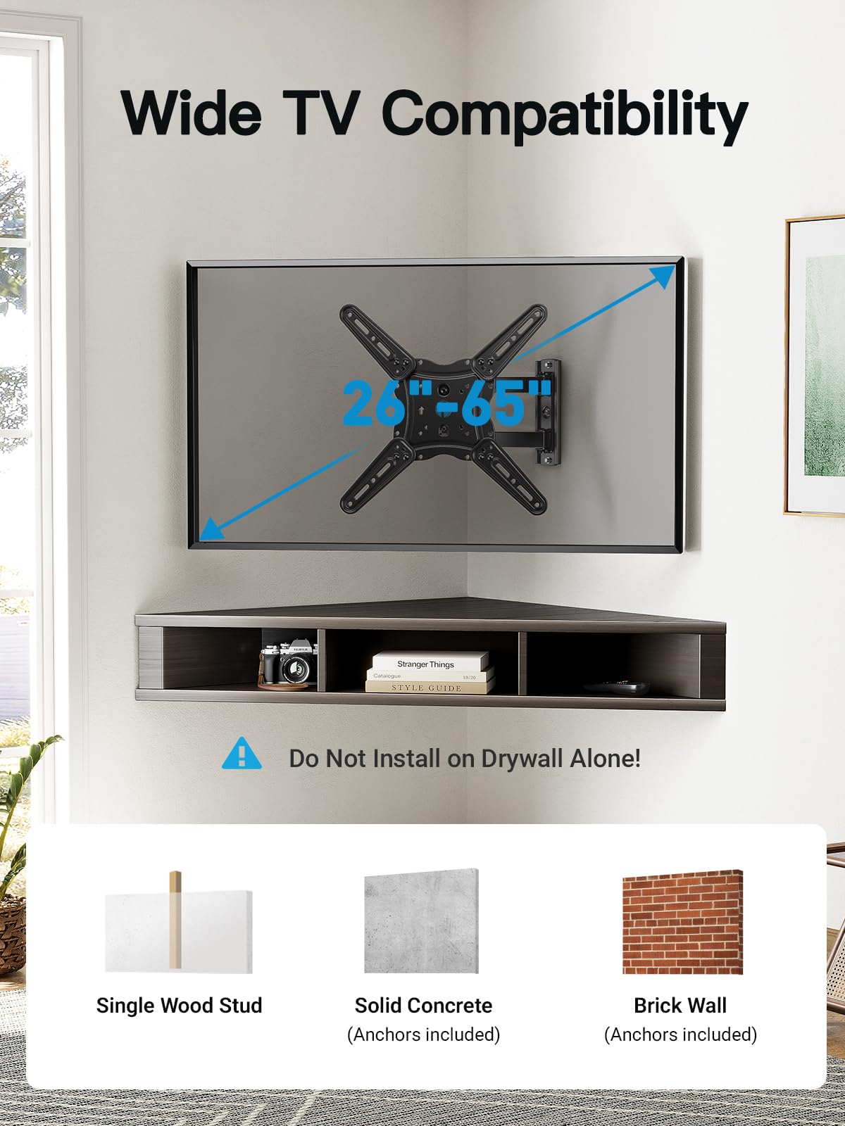Pipishell side profile with arm fully extended showing flexible viewing reach