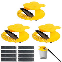 Pirosim front view attached to bucket showing multi-catch benefit
