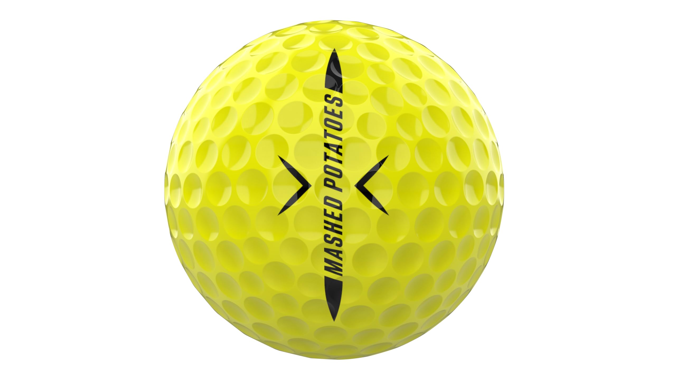 Piss Missile ball visible in rough emphasizing quick spot-and-retrieve benefit