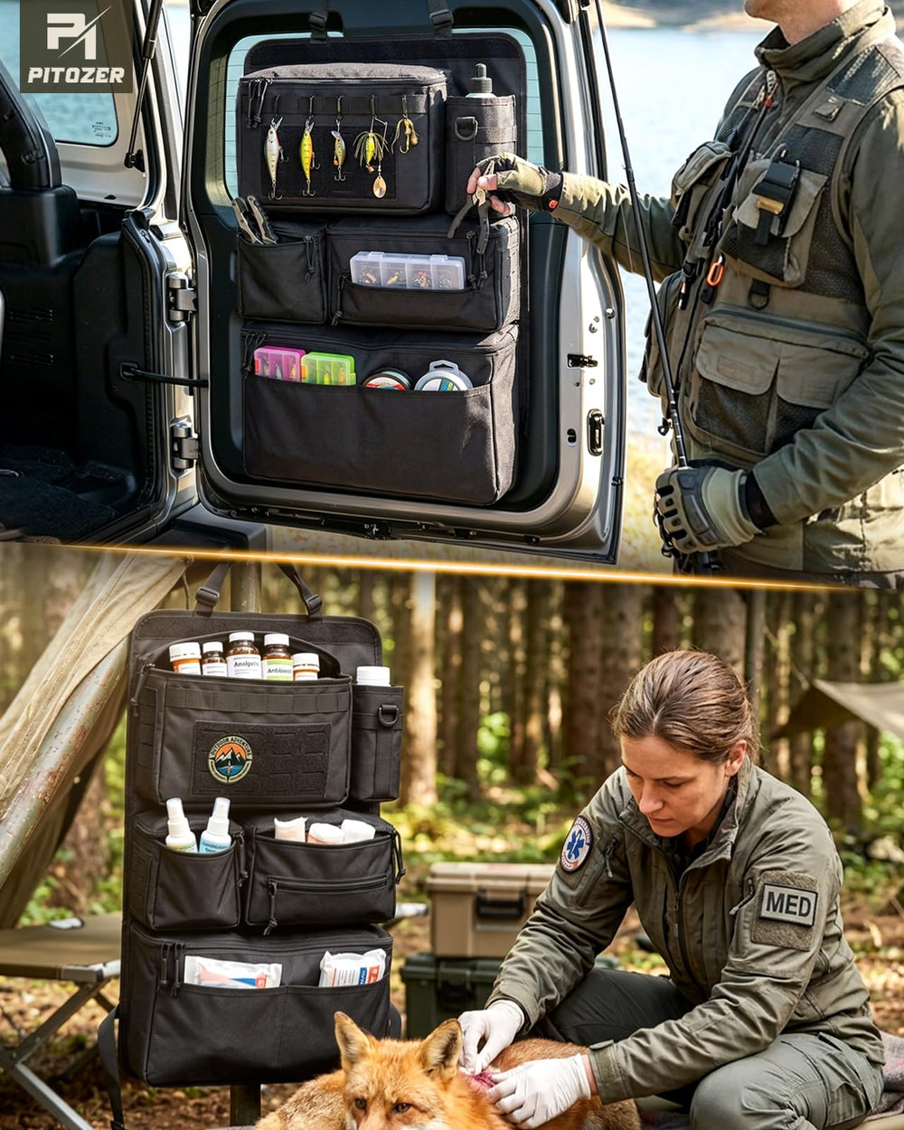 Pitozer lifestyle roadtrip setup keeping essentials organized and reachable