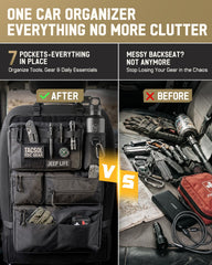 Pitozer tissue pocket detail for quick access and cleaner interiors
