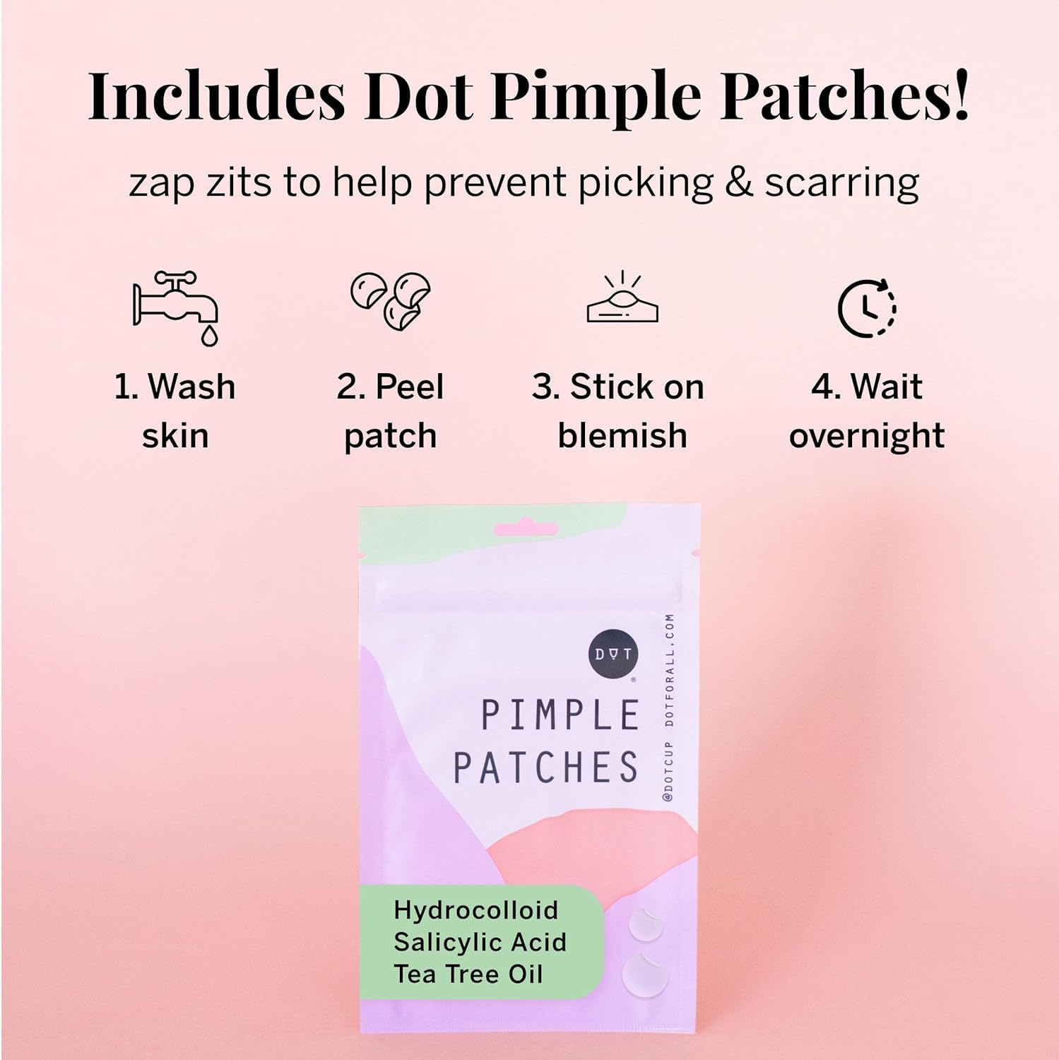 Pixie feminine wipes packet for gentle freshening on-the-go