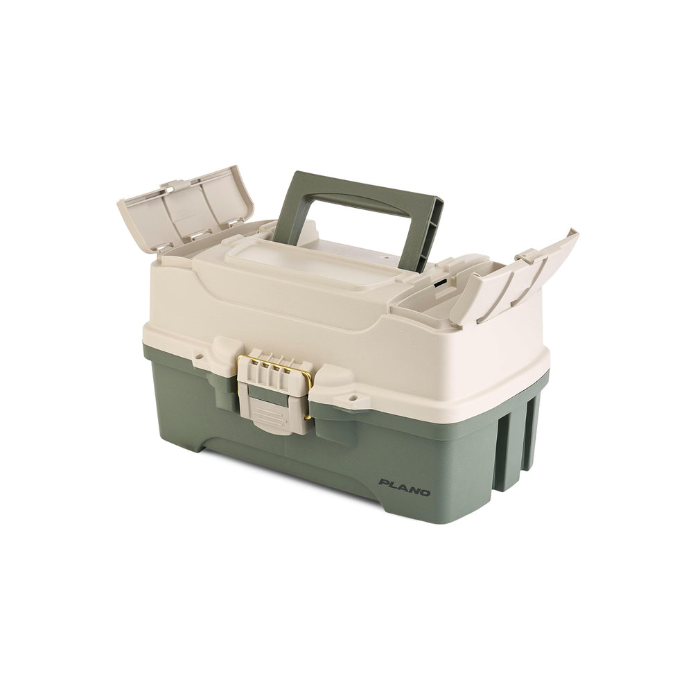 Plano in hand showing compact size for easy transport