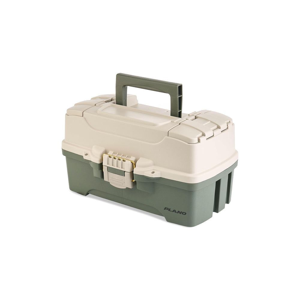 Plano open top tray displaying organized lures for faster access