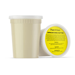 Plant Guru close-up texture of ivory shea butter highlighting richness