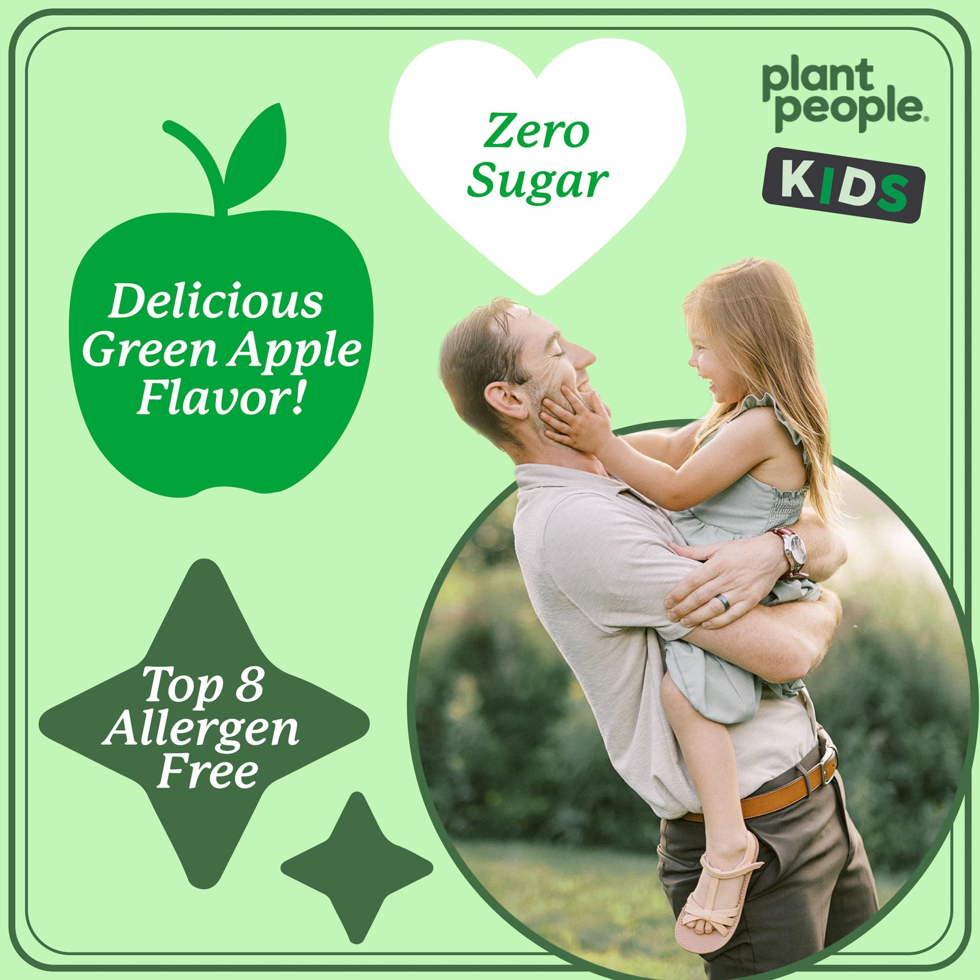 Plant People label close-up showing ingredients and allergen-free claims