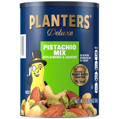 PLANTERS front canister shot showing label and resealable lid for freshness