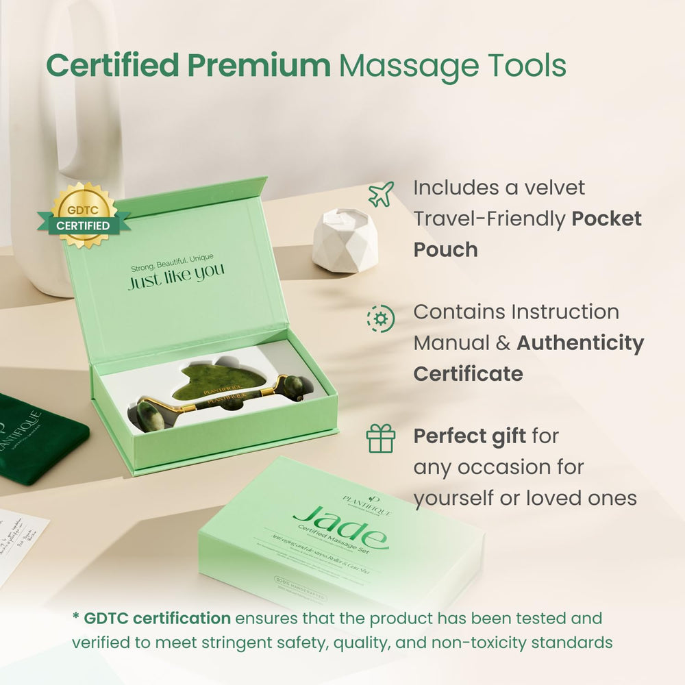PLANTIFIQUE set on bathroom counter for daily skincare ritual convenience