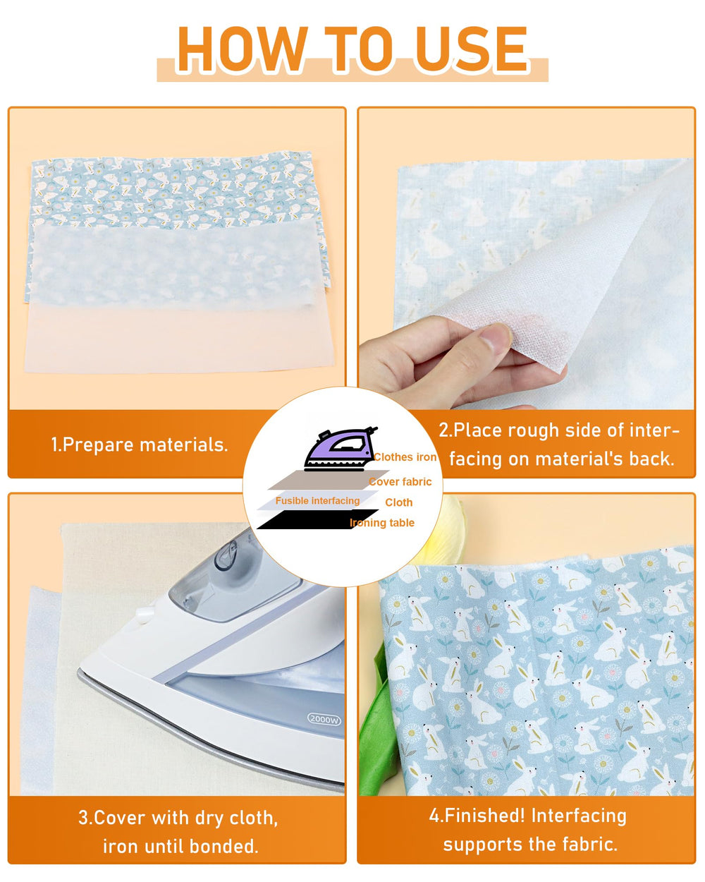 PLANTIONAL applied inside a shirt collar showing neat reinforcement and long-lasting shape benefit