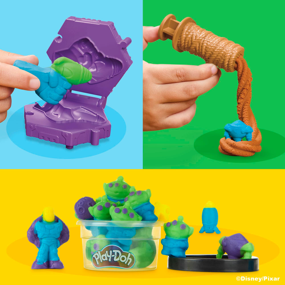 Play-Doh accessory molds with jetpack and badge for customizable gear