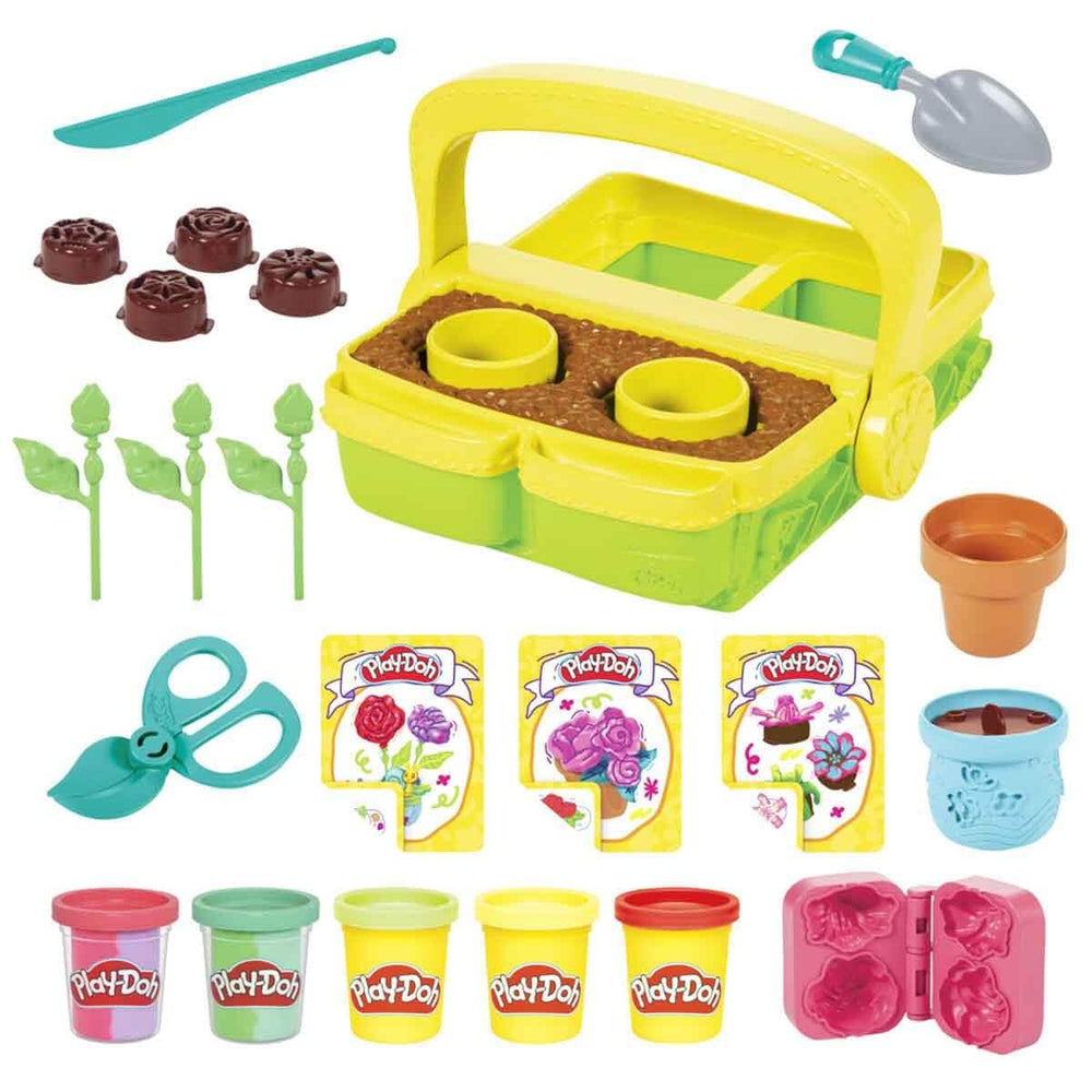 Play‑Doh book‑mold closeup used to make two alternative bloom styles