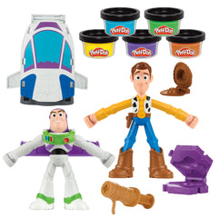 Play-Doh front packaging showing Toy Story set and contents for easy identification