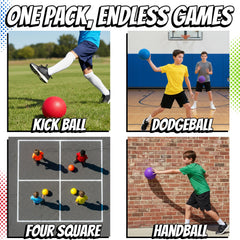 PlayBolt hand pump inflating a ball for quick setup and adjustable firmness