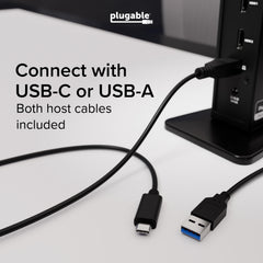 Plugable UD-3900Z driving two HDMI monitors for expanded 1080p productivity