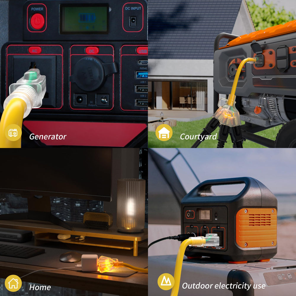 PlugSaf powering outdoor tools to deliver reliable jobsite electricity