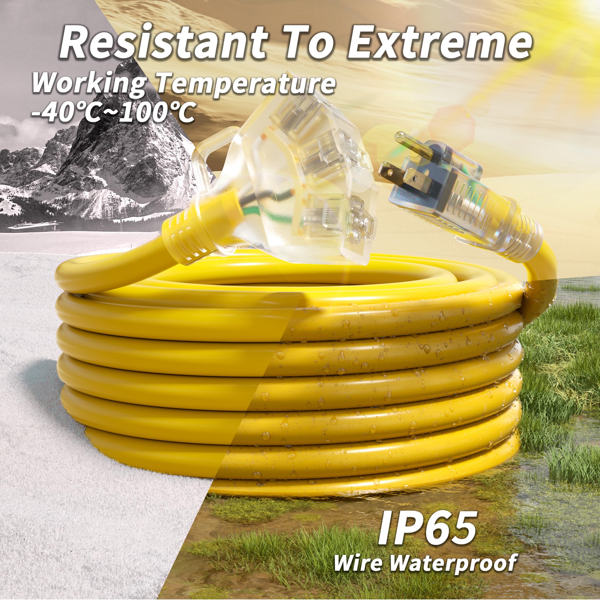 PlugSaf reinforced tail demonstrating bend durability and long life
