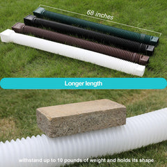 plusgutter thickened PE material detail showing durability benefit