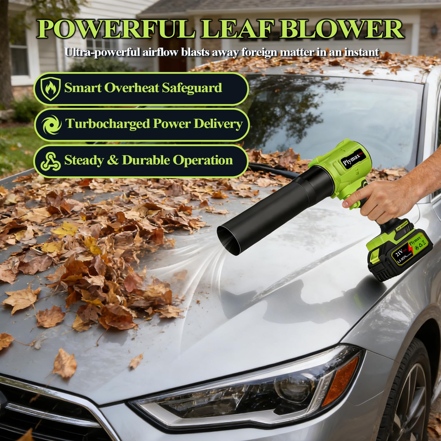 Plymax used to dry a car after wash for streak-free finish benefit