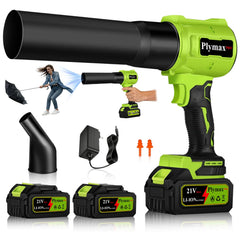 Plymax front view showing compact handheld design and quick-start benefit