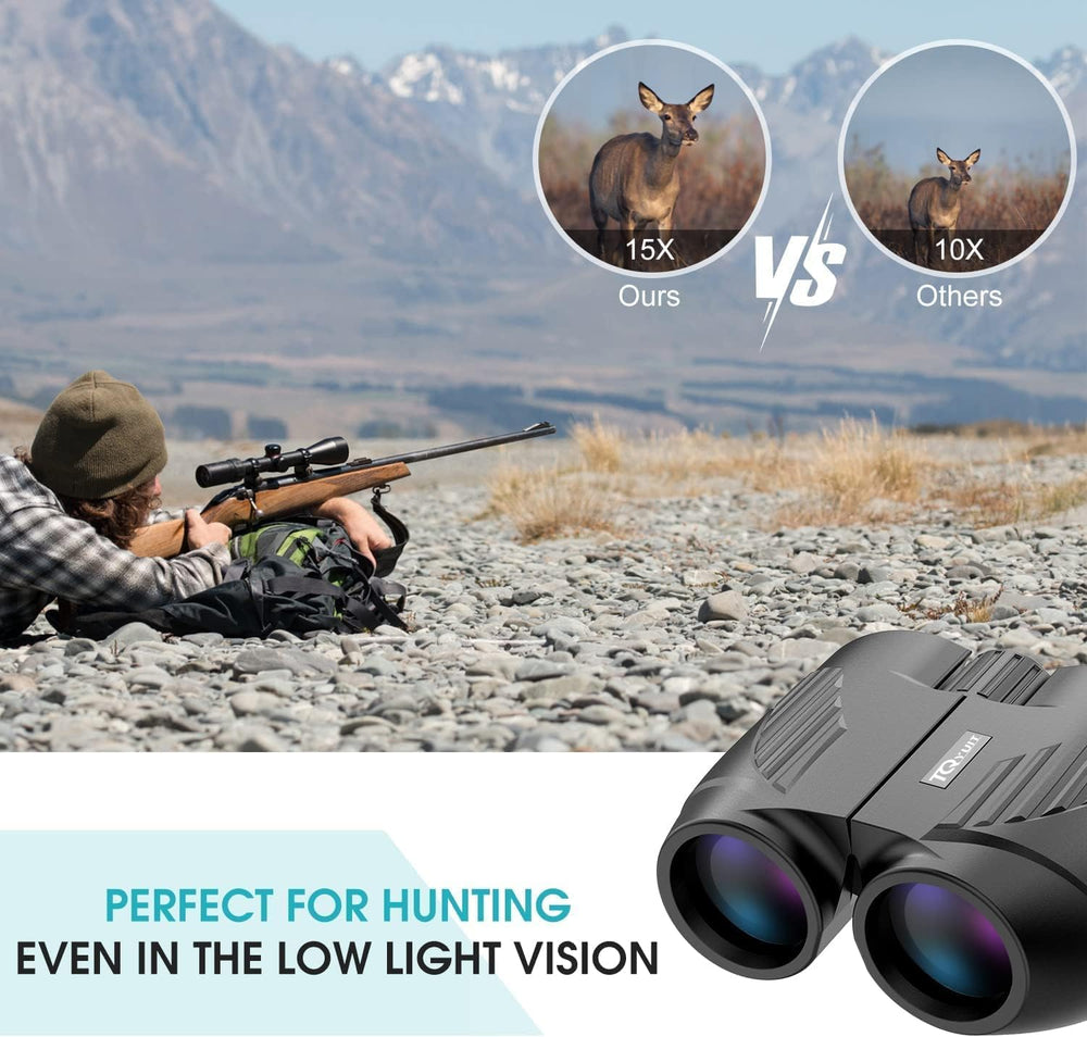 Poazork used for birdwatching outdoors showing high magnification benefit for spotting