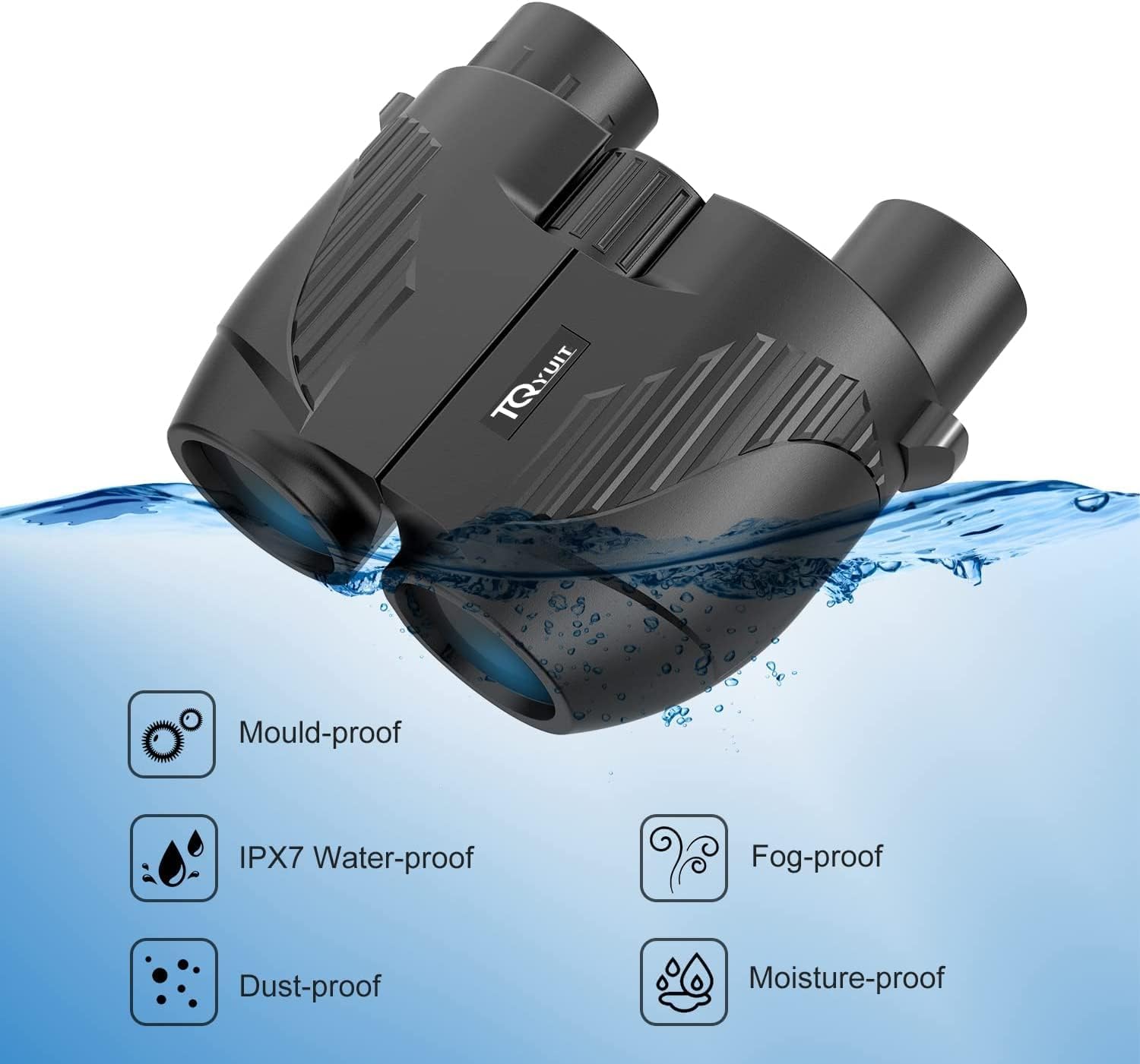 Poazork rubber armor grip detail emphasizing shock absorption and secure handling