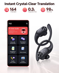 PocBuds earbud driver grill detail highlighting audio components and deep bass