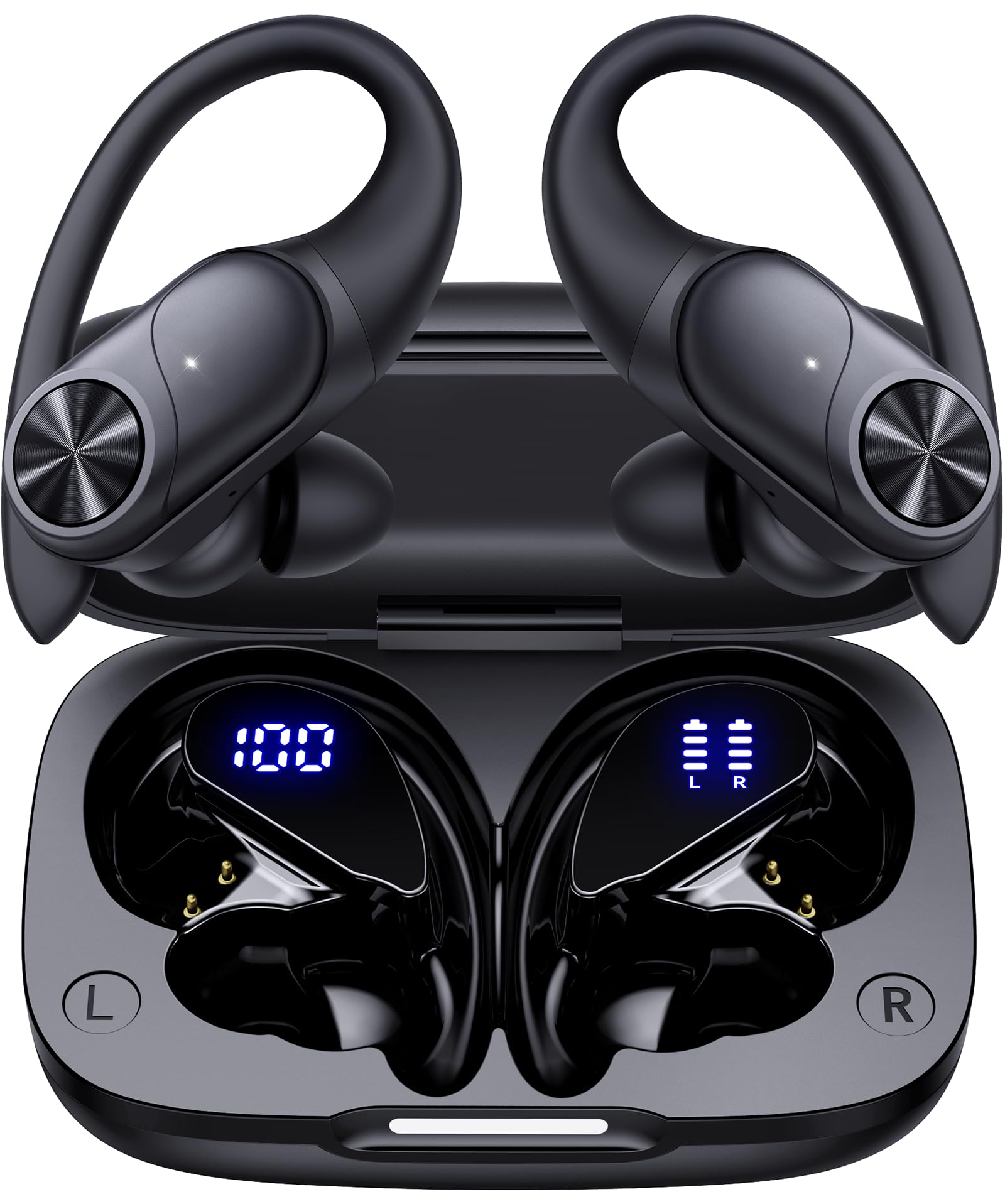 PocBuds front packaging showing earbuds and charging case for easy identification