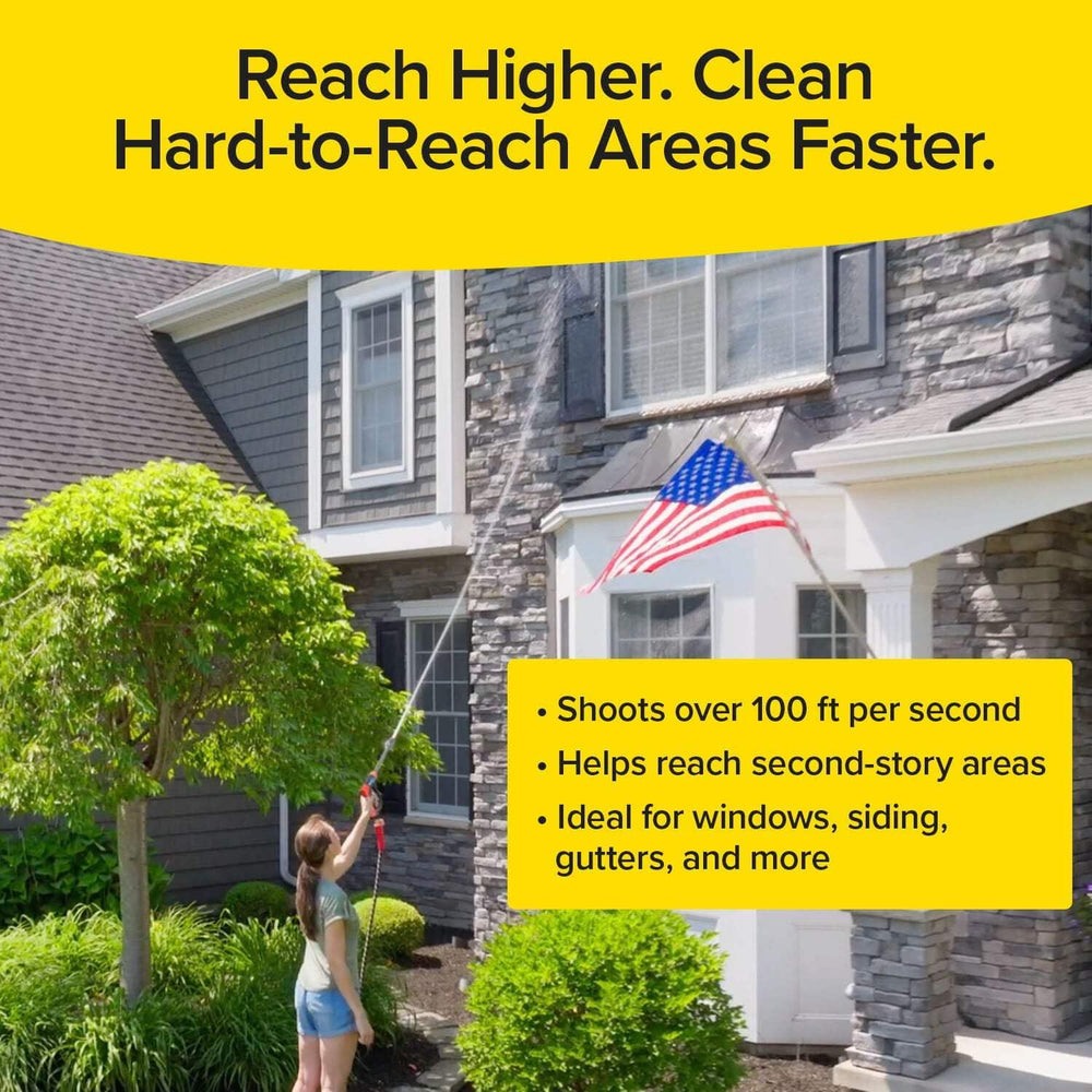 Pocket Hose Arrow ergonomic non-slip handle detail, comfortable grip reduces fatigue benefit