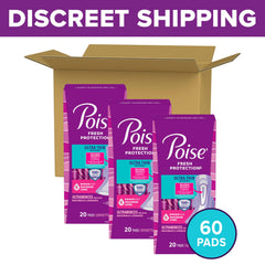 Poise close-up of GushProtect Zone absorbing liquid quickly