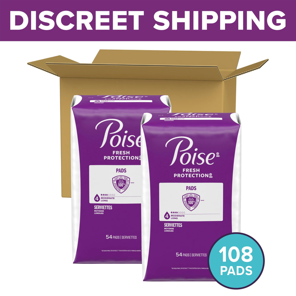 Poise pad close-up of absorbent core highlighting rapid wetness lockaway
