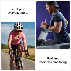 POLAR H9 size comparison M-XXL illustrating fit range and secure placement