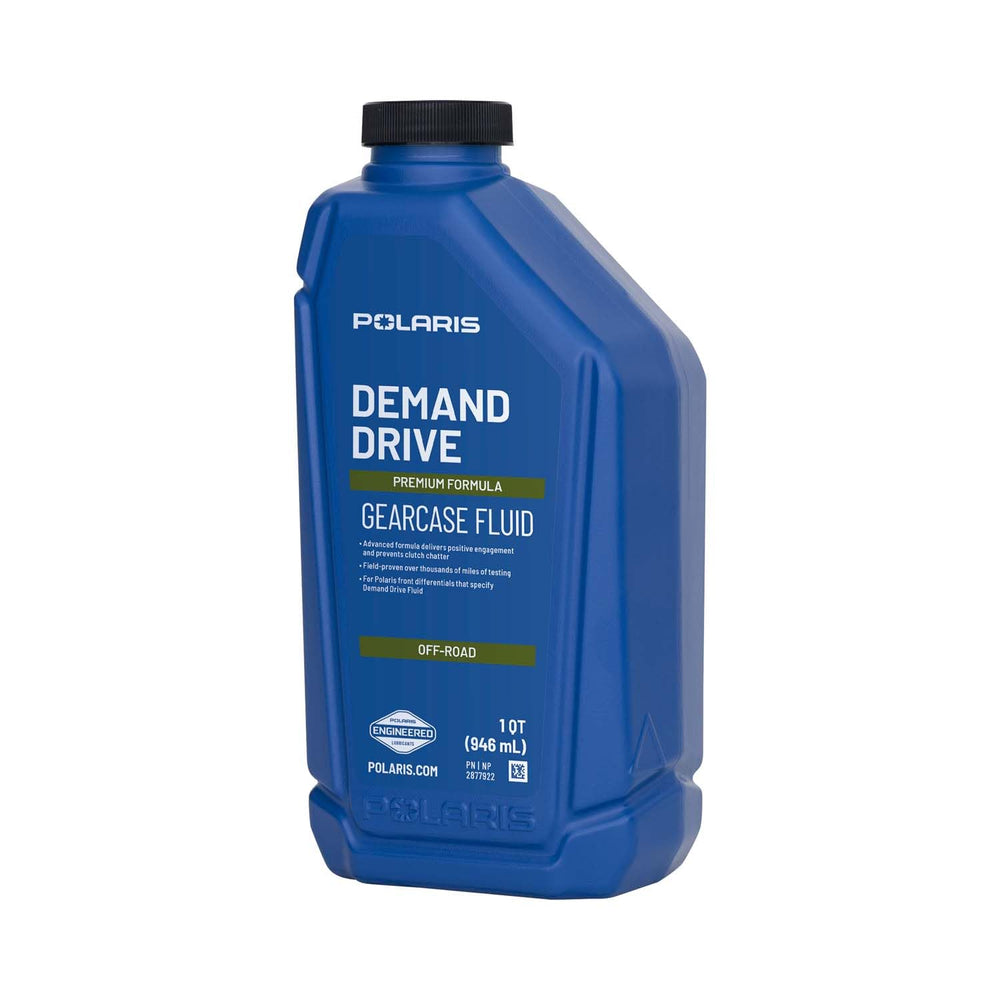 Polaris label close-up highlighting additive system and product benefit