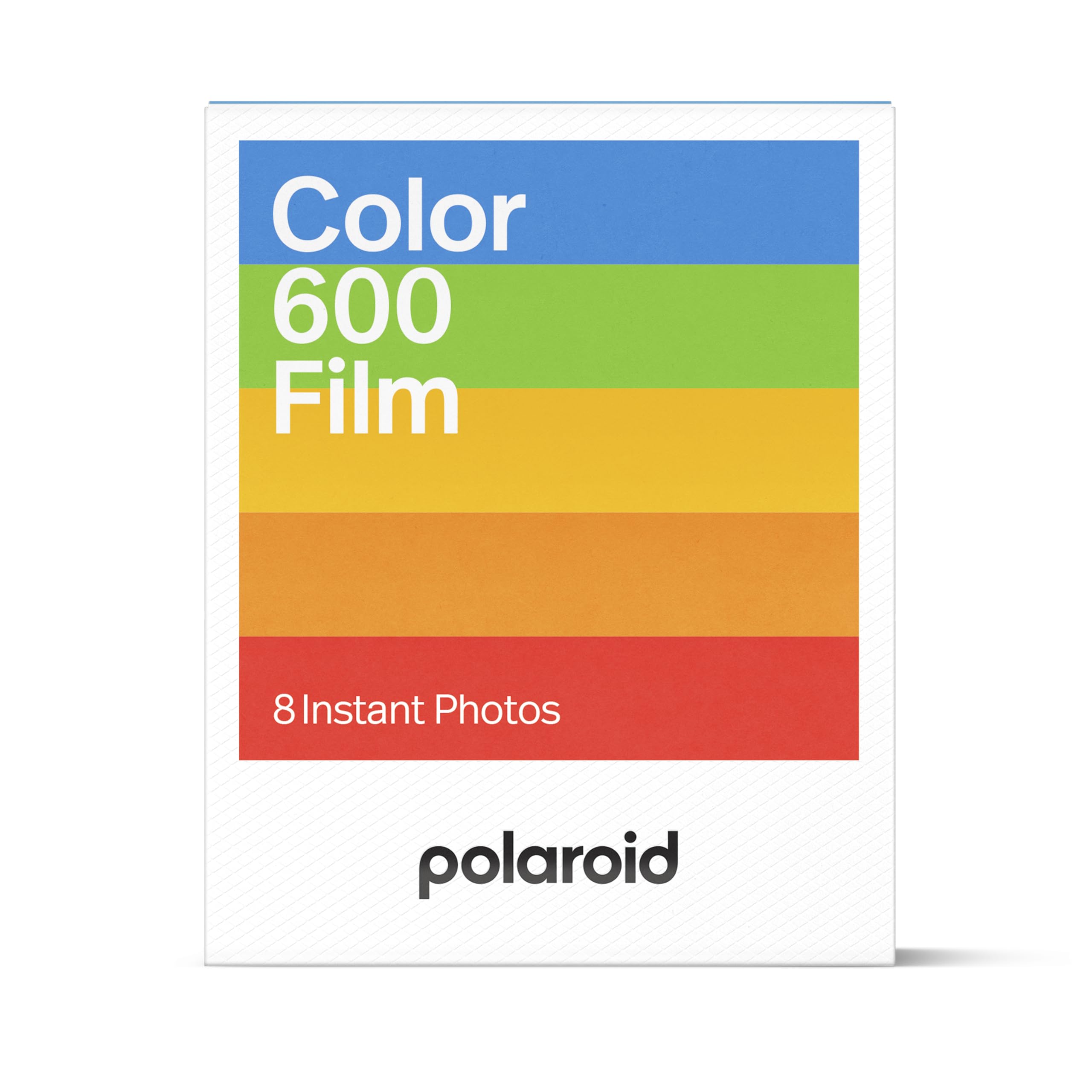 Polaroid film close-up of white frame and textured surface highlighting authentic look