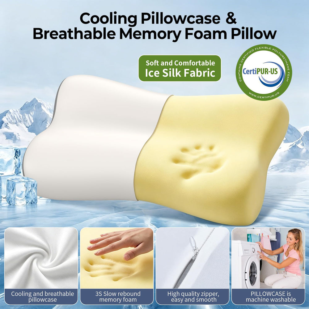 Polovo close-up of memory foam texture offering slow-rebound comfort