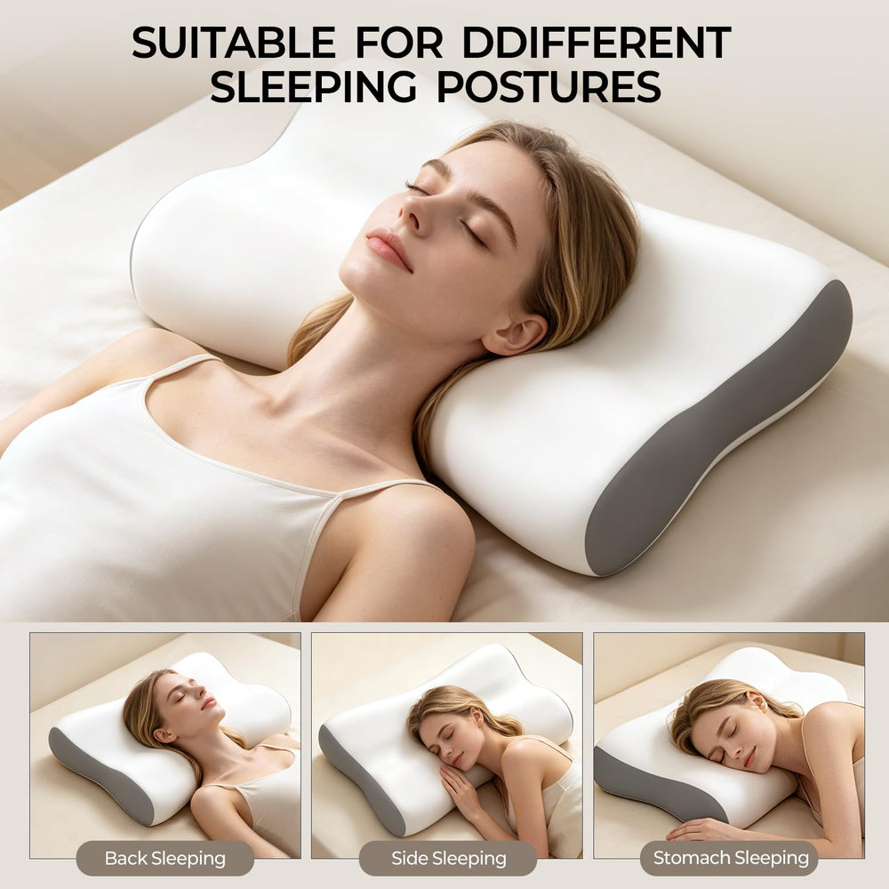 Polovo pillow next to ruler showing compact size and dimensions