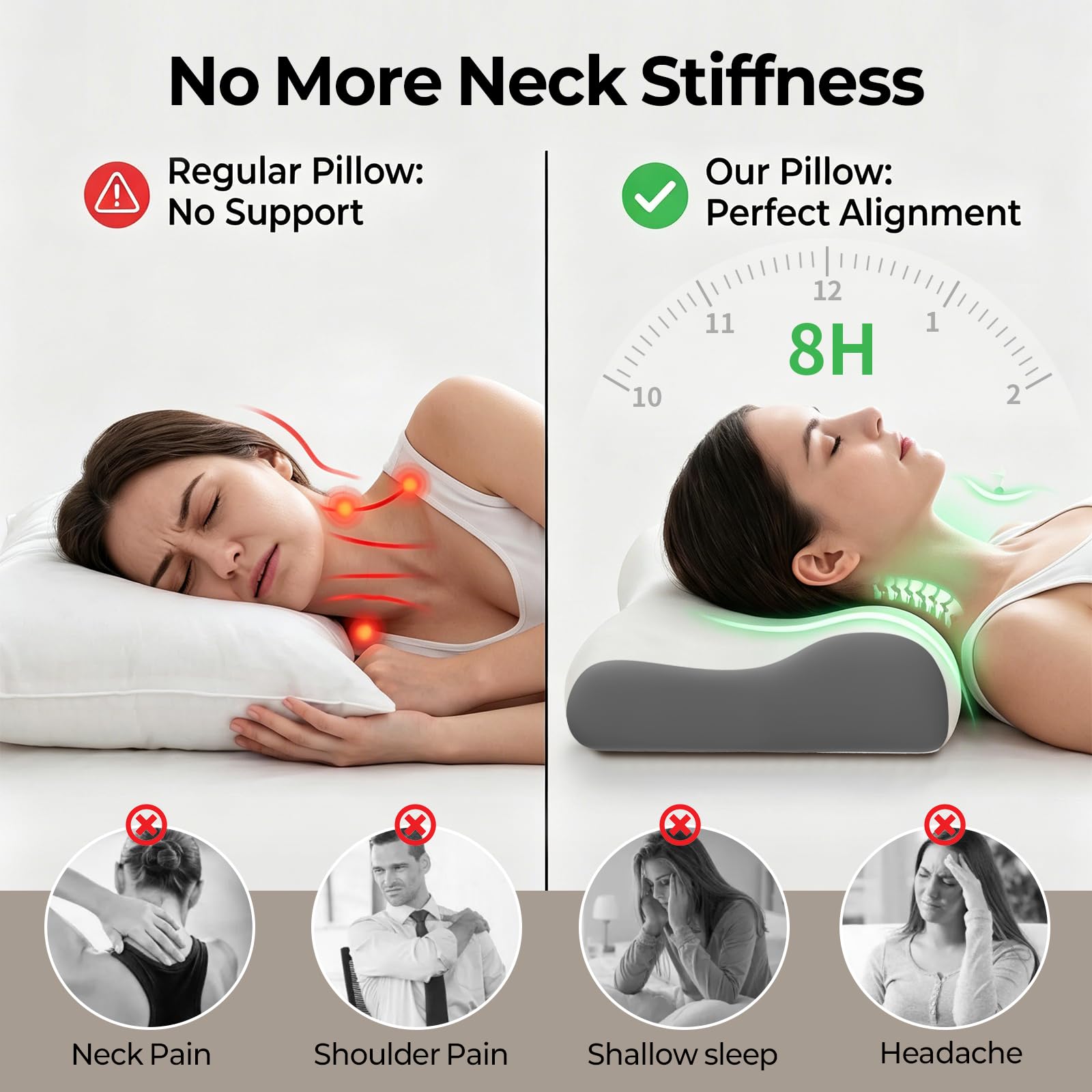 Polovo side profile showing two-height contour for personalized support