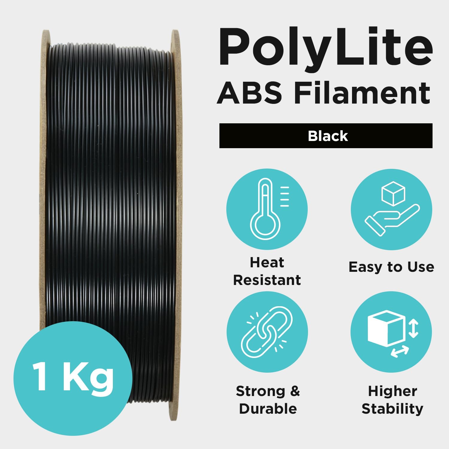 Polymaker ABS printed surface close-up showing layer adhesion and durable finish