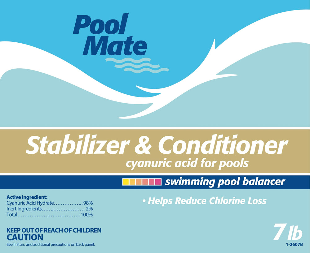 Pool Mate being added to skimmer illustrating easy application benefit