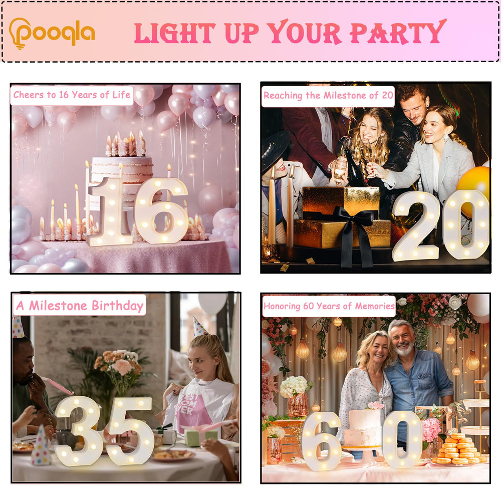 Pooqla as tabletop centerpiece enhancing birthday table presentation