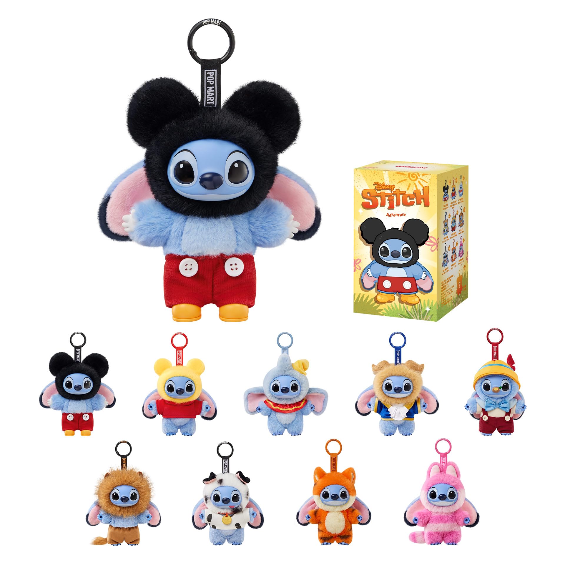 POP MART front packaging showing sealed blind box and branding for collectors