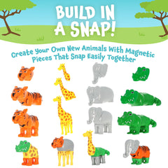 POPULAR PLAYTHINGS close-up of magnetic lock showing secure snap and safety