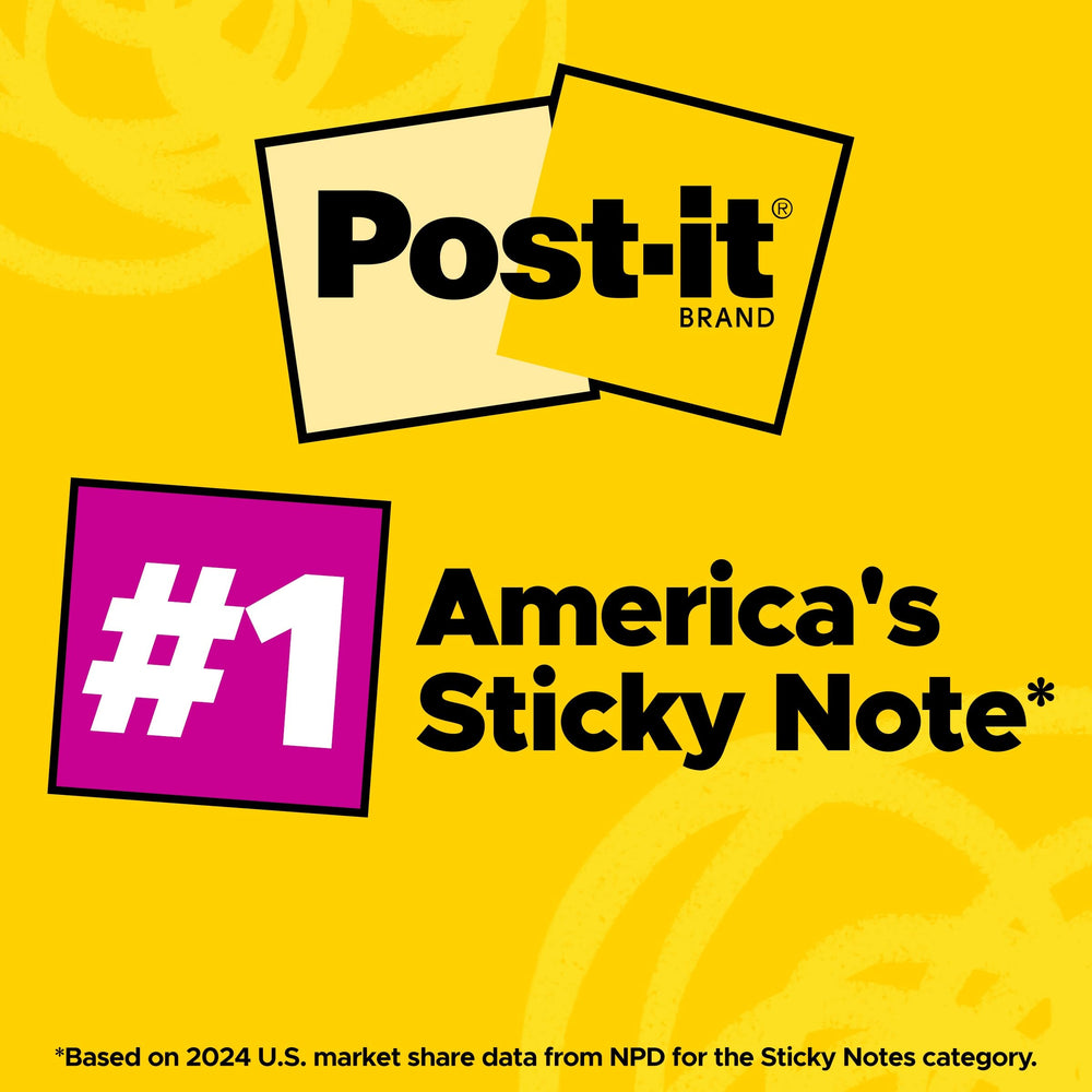 Post-it paper texture close-up showing smooth surface for clean writing benefit