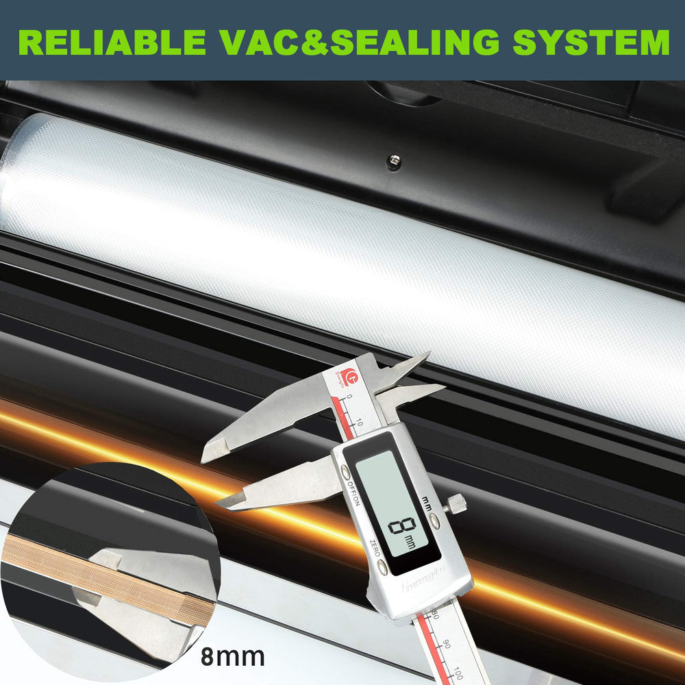 Potane sealing element close-up showing sturdy 8 mm seal for reliability