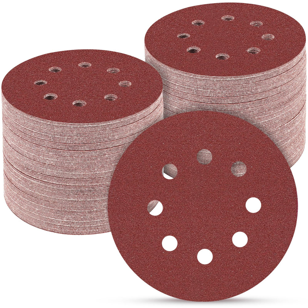 POTUINOM front packaging showing full 165-piece sanding disc kit and convenience
