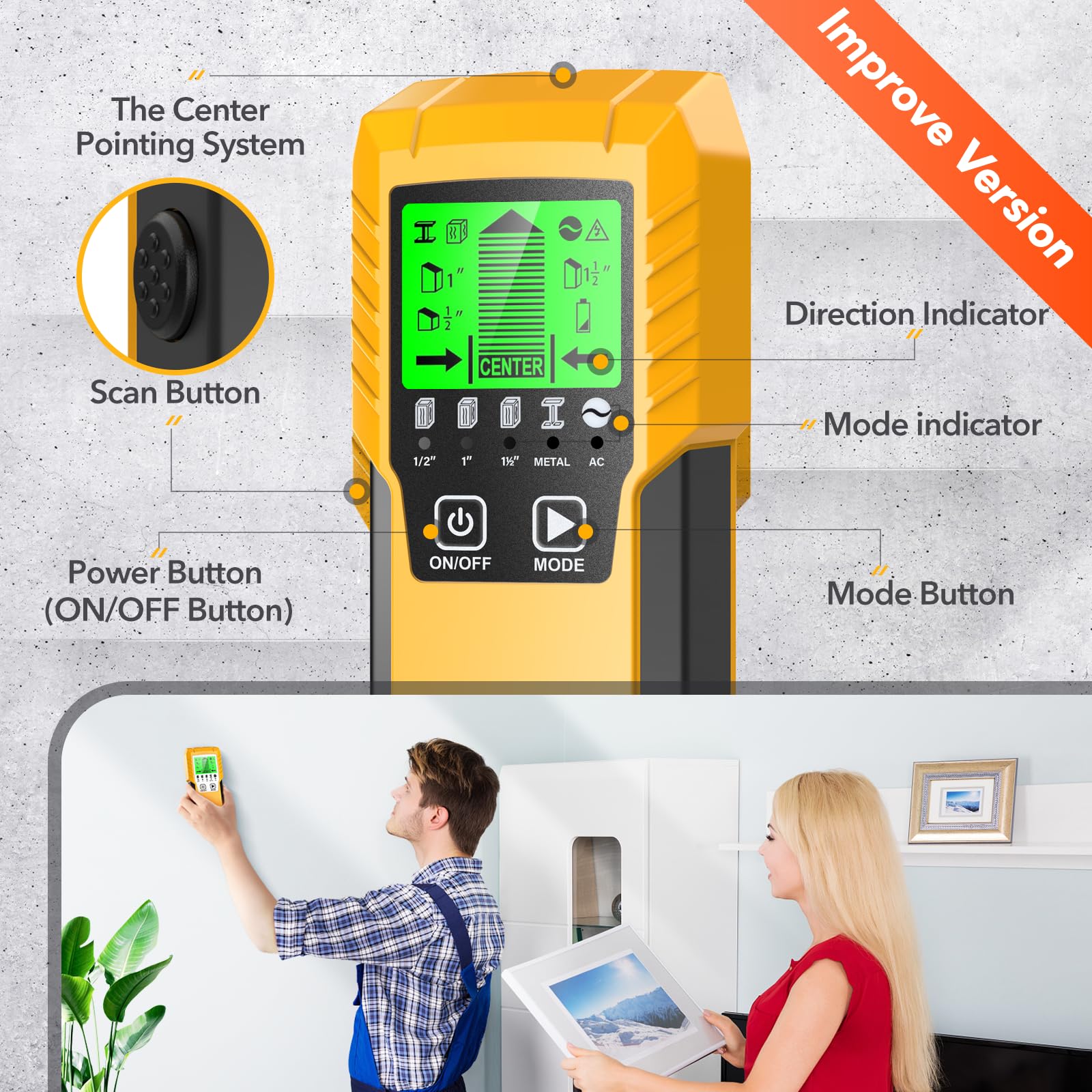 Povlen held in hand to show compact size and easy portable use