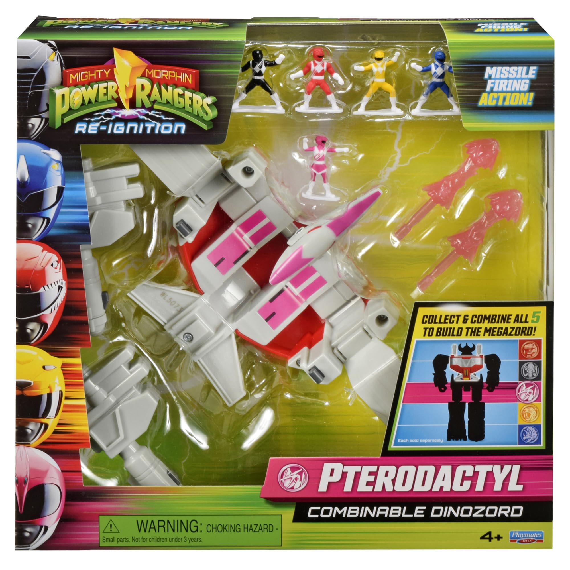 Power Rangers Pterodactyl detailed sculpt close-up highlighting paint and texture
